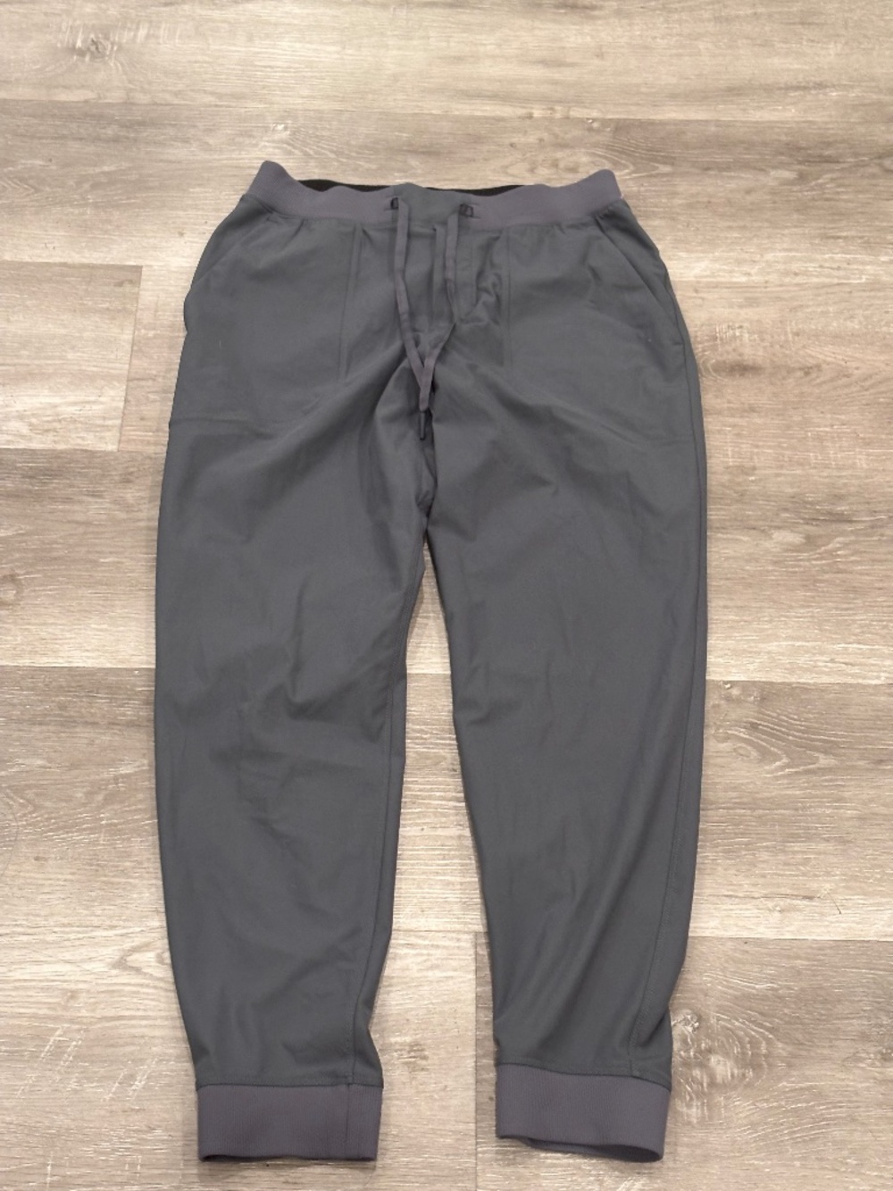 Lululemon ABC Warpstreme Jogger Mens M Gray Athletic Stretch Pants M5AMZS